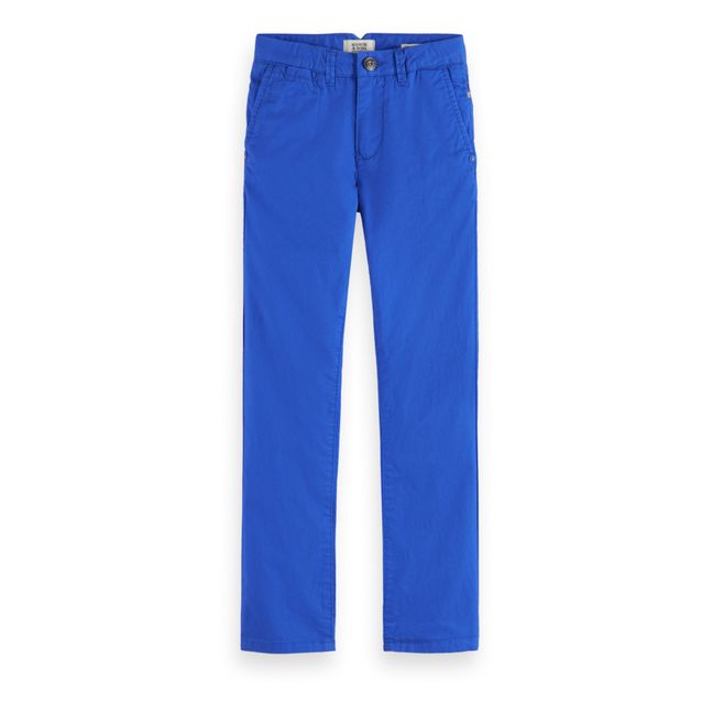 Pantalon Chino | Bleu électrique