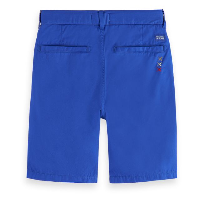 Chino shorts | Electric blue