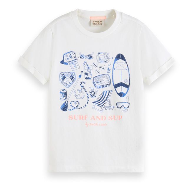 Maglietta Surf e Sup | Bianco