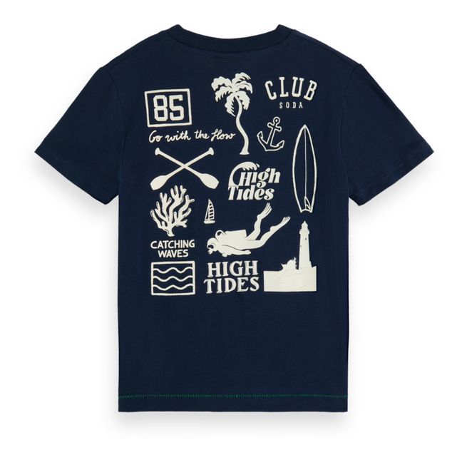 Club Soda T-shirt | Midnight blue