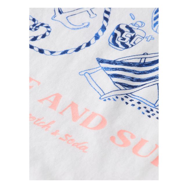 T-shirt Surf and Sup | Blanc