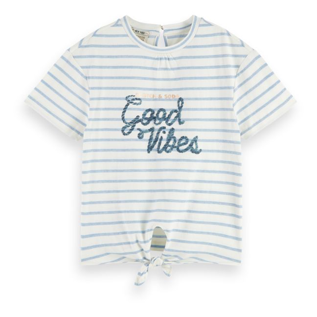 T-shirt Good Vibes | Blanc