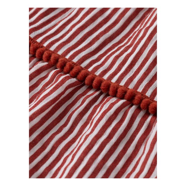 Stripes Dress | Terracotta
