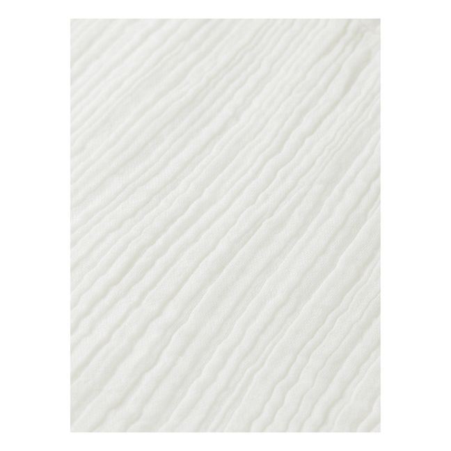 Robe Plissée | Blanc