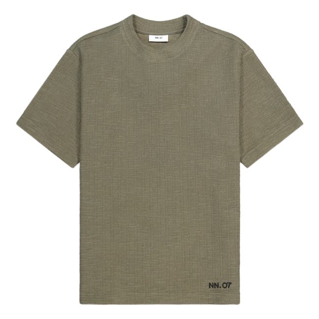 Nat 3520 Camiseta de algodón Pima | Verde Kaki