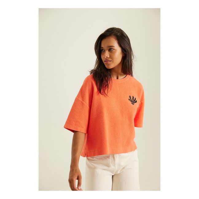 Short Sleeve Sweat Valencia | Orange