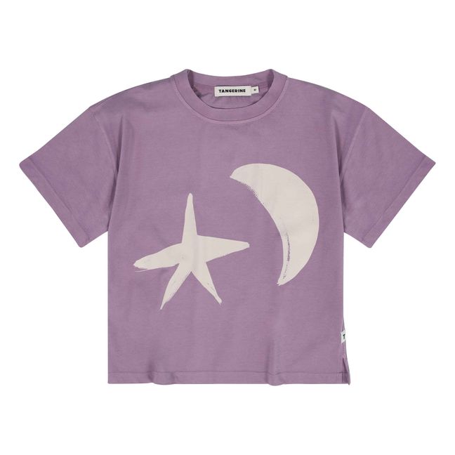 T-shirt Moon & Star | Lilas
