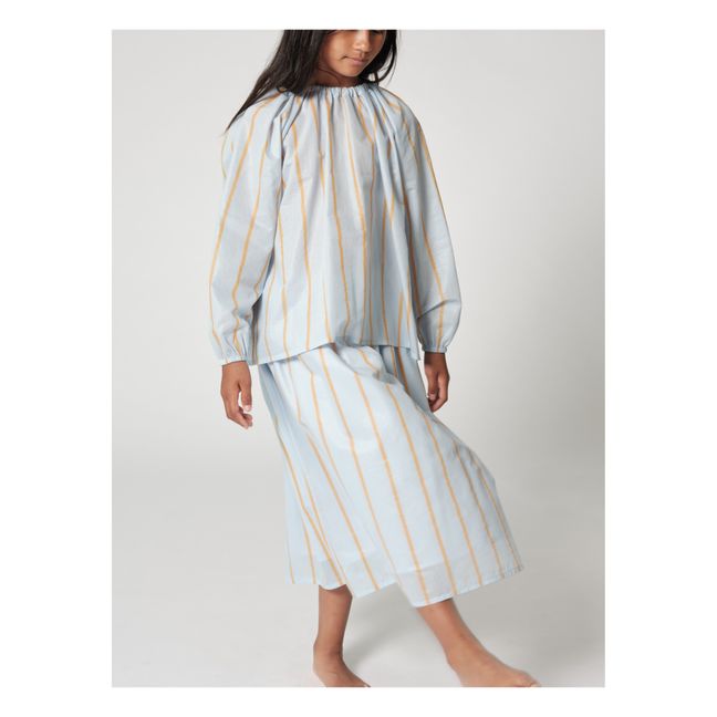 Striped blouse | Light Blue