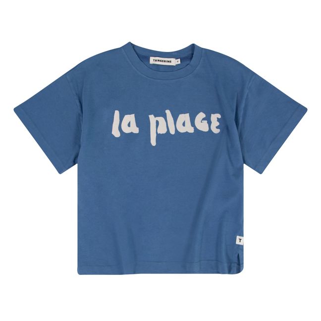 T-shirt La Plage | Bleu