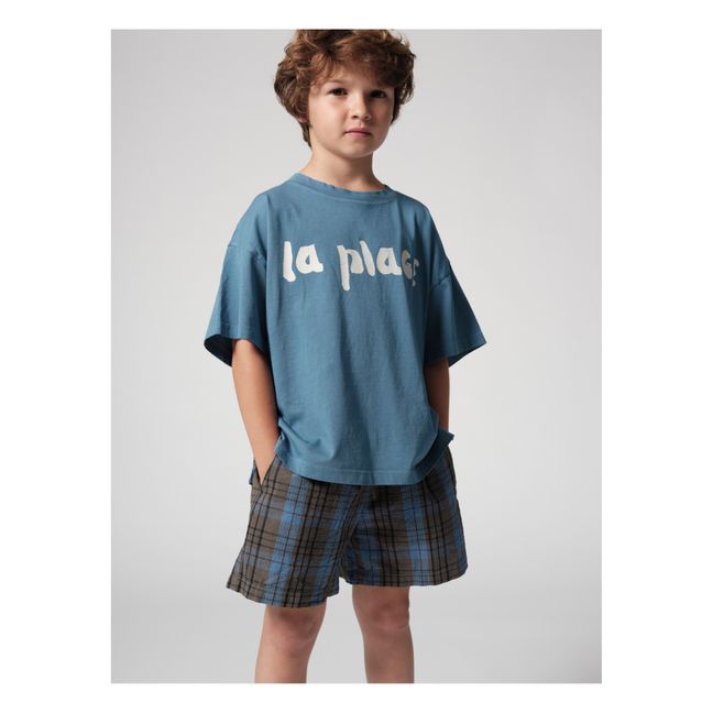 T-shirt La Plage | Bleu