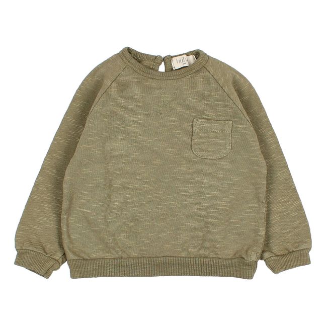 Sweatshirt Pocket Jersey | Khaki