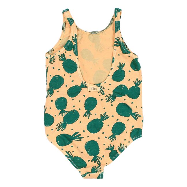 Exclusive Buho x Smallable - Pineapple 1 Piece Swimsuit | Yellow