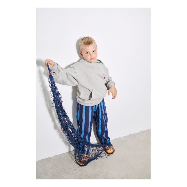 Pantalon Rayure | Bleu marine