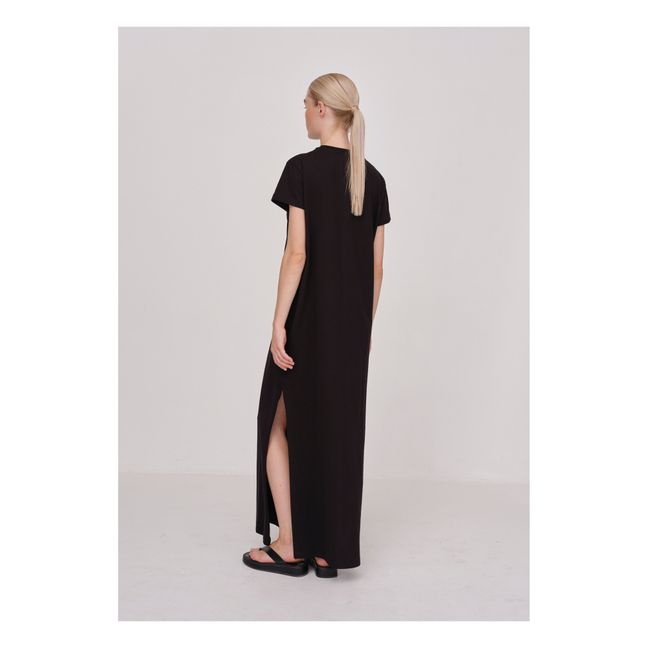 Rachael organic cotton dress | Black