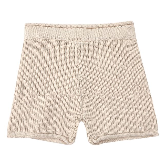 Pantaloncini in maglia Wes | Sabbia