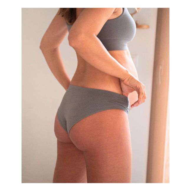 Everyday classic knickers | Grey blue