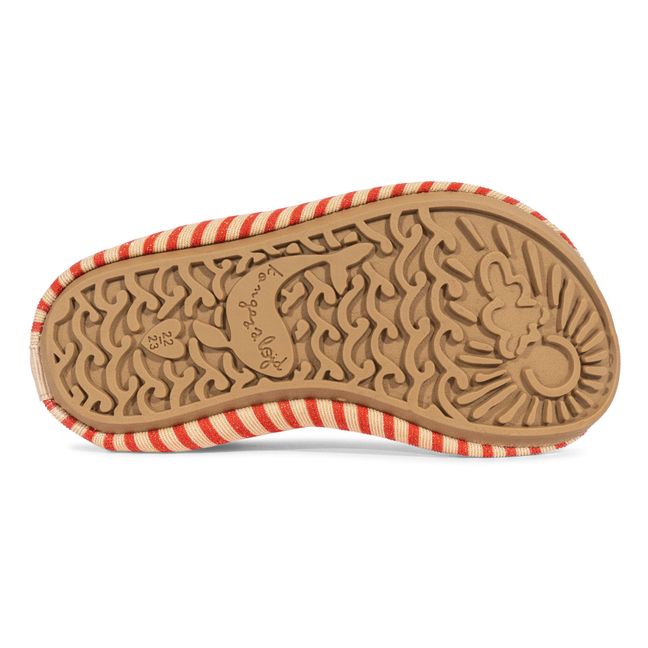 Chaussures de Plage Jade Pailletées | Terracotta