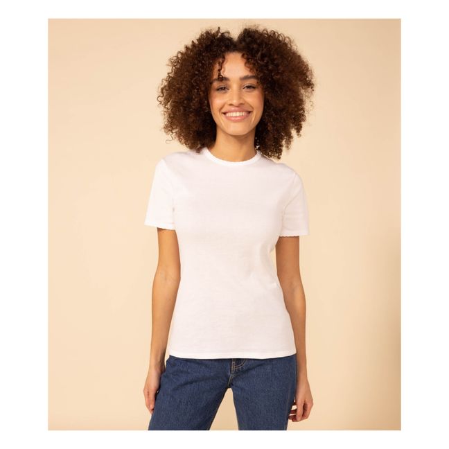 T-shirt Point Cocotte - Collezione donna | Bianco