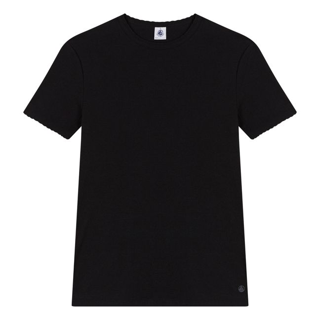 T-shirt Point Cocotte - Collection Femme | Noir