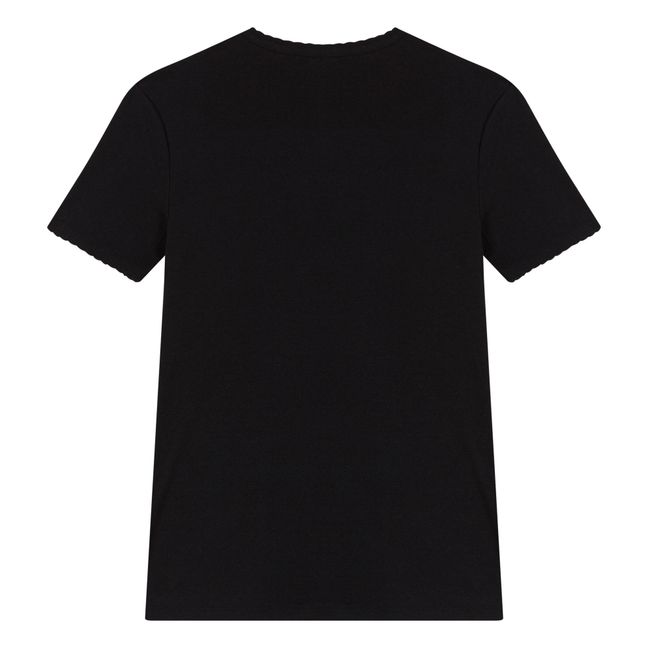 T-shirt Point Cocotte - Collezione donna | Nero