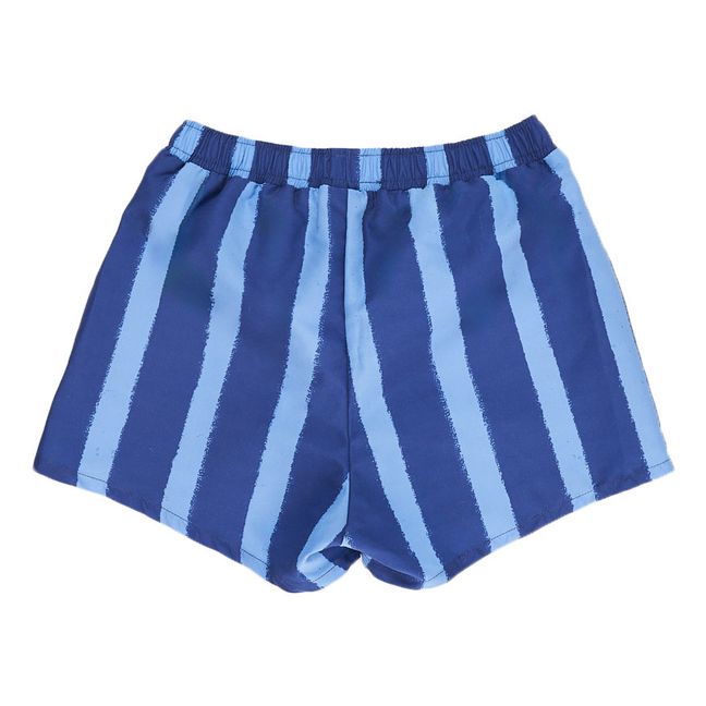 Pantaloncini da bagno con acciughe | Blu marino