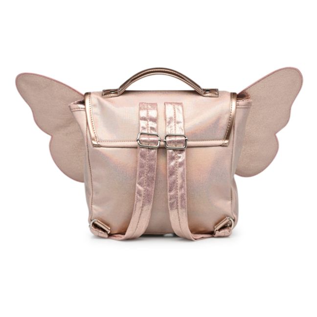 Iridescent Butterfly satchel | Pink
