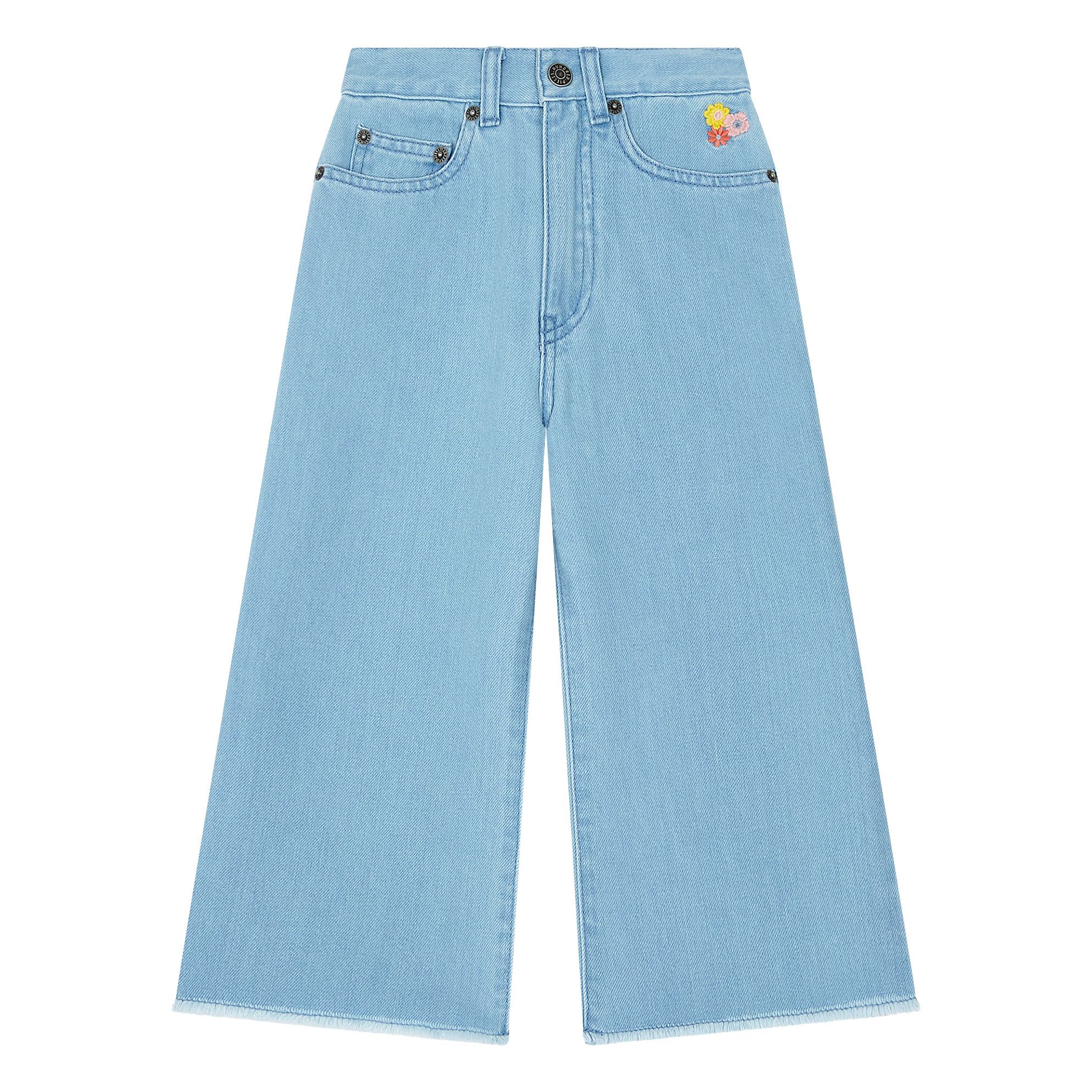 Jean Homme Comycom Évasé - Style Années 70 Bleu Denim