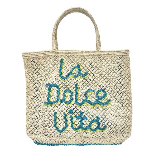 Small Basket La Dolce Vita | Turquoise