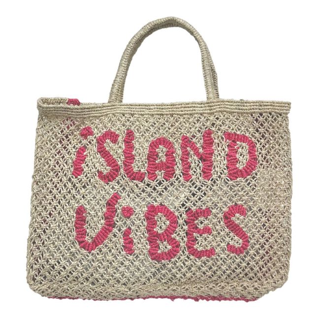 Large Island Vibes basket | Pink