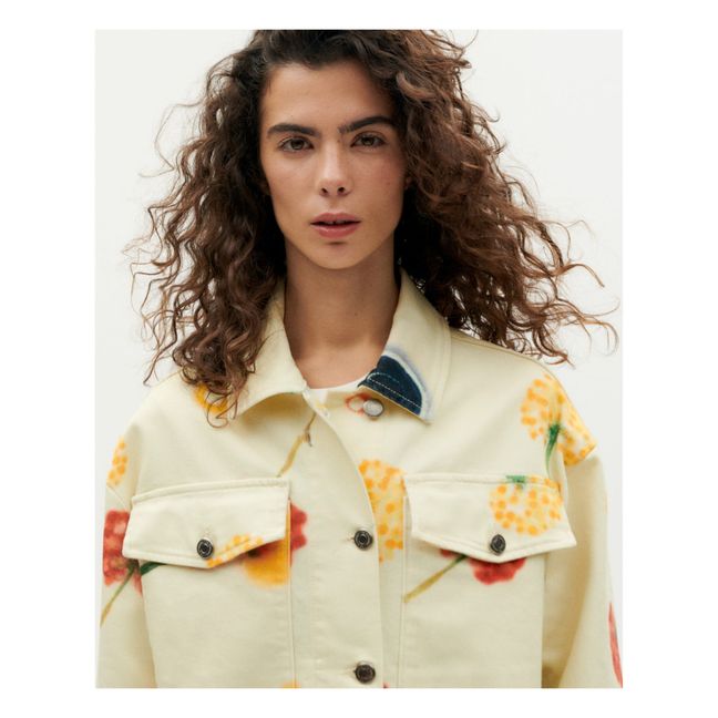 Frans Blow organic cotton jacket | Cream