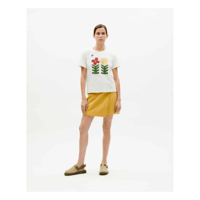 T-shirt Ida Methamorphosis Coton Bio | Blanc