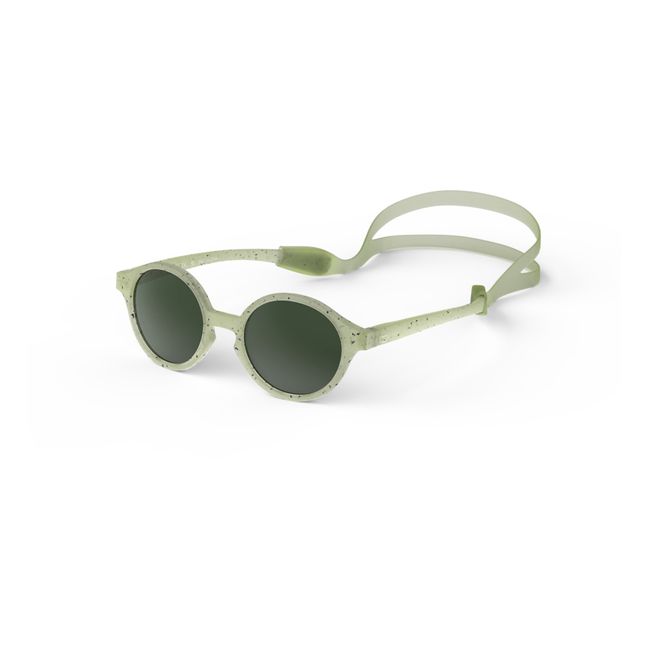 Sonnenbrille #D Gesprenkelter Effekt Kids | Wassergrün
