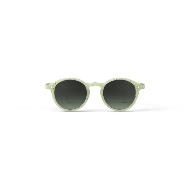 Sonnenbrille #D Gesprenkelter Effekt Junior | Wassergrün
