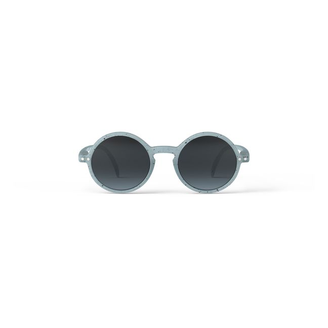 Sonnenbrille #G Gesprenkelter Effekt Junior | Hellblau
