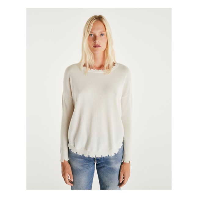 Kwd white outlet jumper