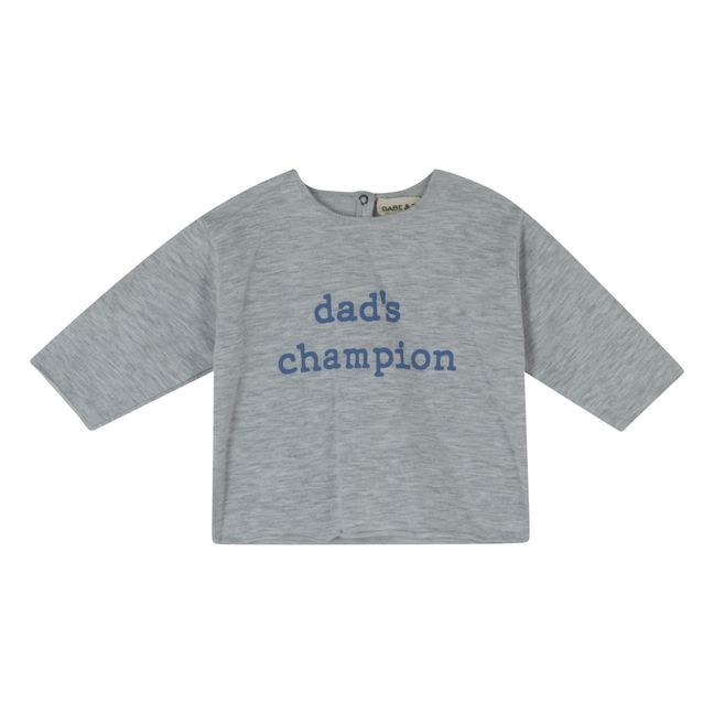 Camiseta Dad Champion | Gris Claro