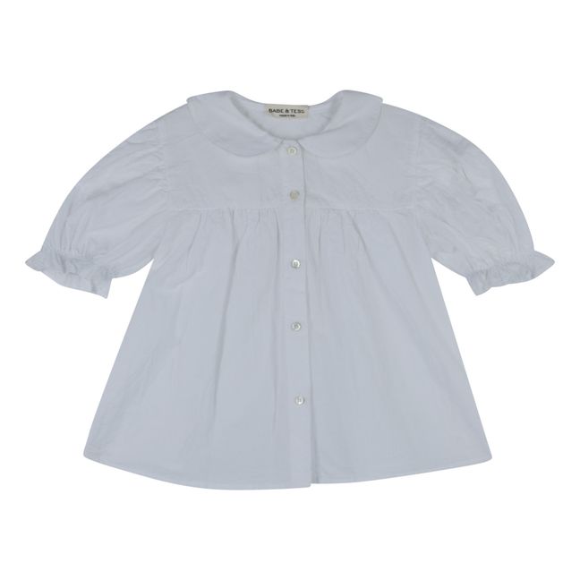 Venice shirt, Claudine collar | White