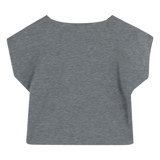 T-Shirt Dance | Grau Meliert