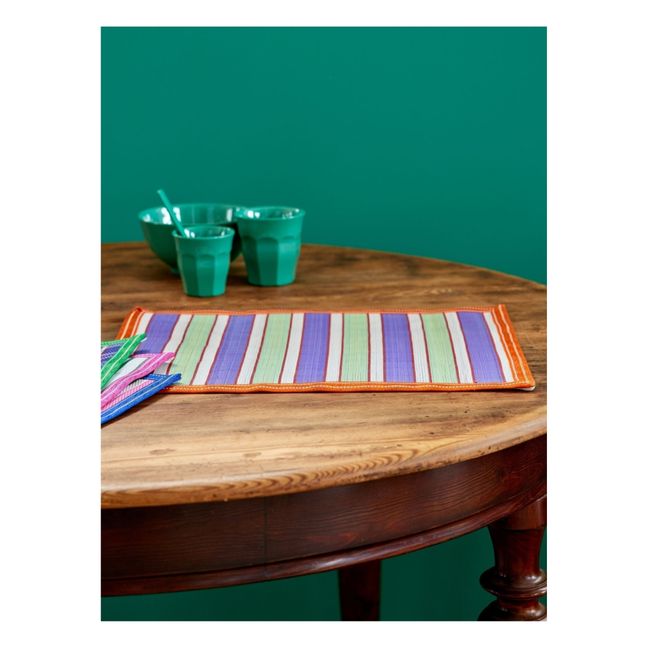Striped placemat | Purple