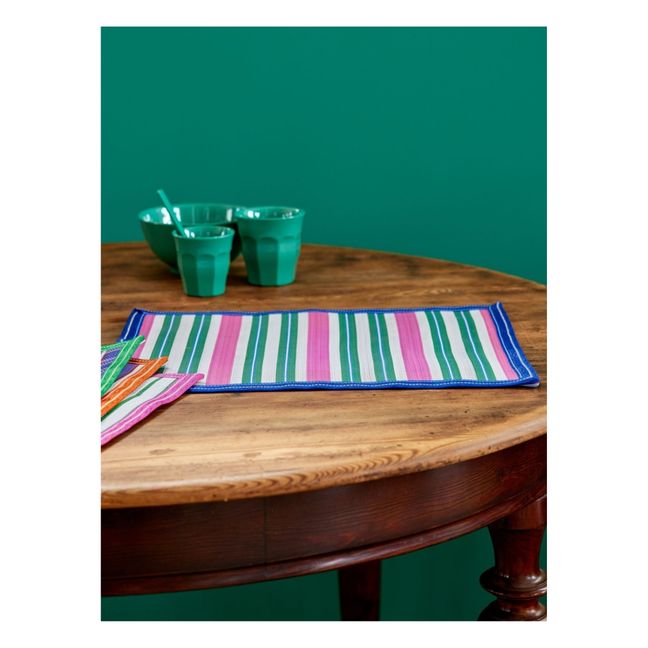 Striped placemat | Pink