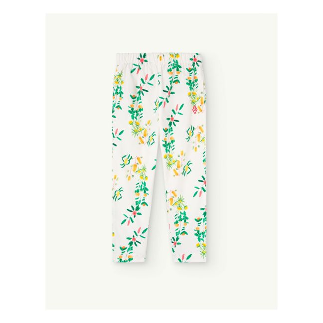 Elephant Pants Flowers | White
