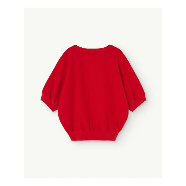 Squab sweatshirt | Red