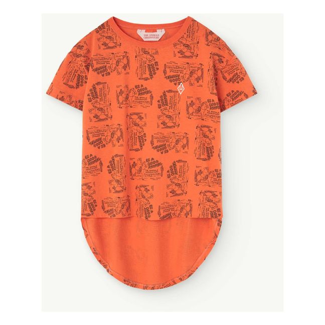 Camiseta Hare Ghost | Naranja