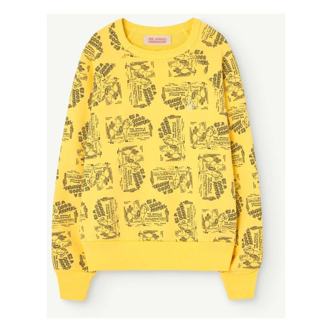 Shark Ghost sweatshirt | Yellow