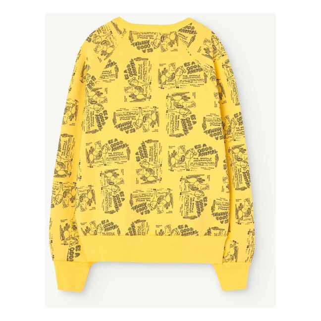 Shark Ghost sweatshirt | Yellow