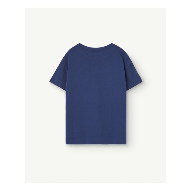 Rooster Worm T-Shirt | Navy blue