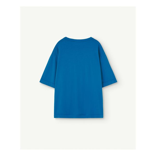 Rooster Oversize T-Shirt | Blau