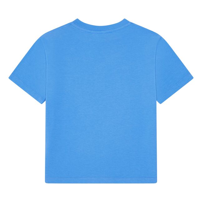T-Shirt mit kurzen Ärmeln aus Bio-Baumwolle | Ozean