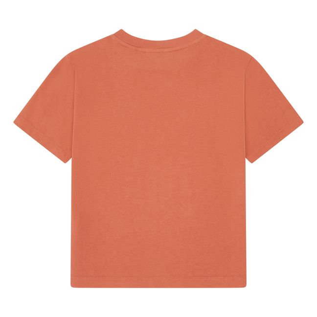 Camiseta de manga corta de algodón ecológico | Arcilla