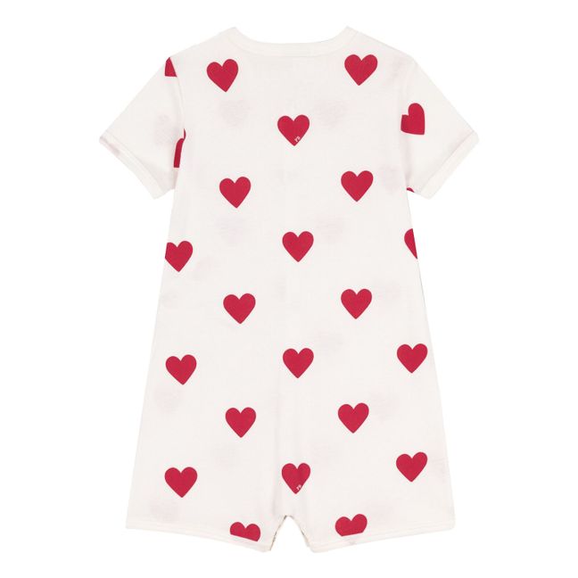 Mildor Pyjamas Hearts | White